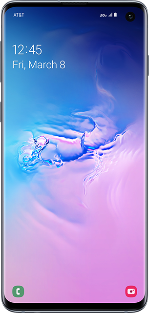 Samsung Galaxy S10 Prism Blue 128 GB from AT&T